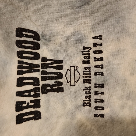 (95) Women's Harley-Davidson sleeveless shirt size large - Picture 4 of 6